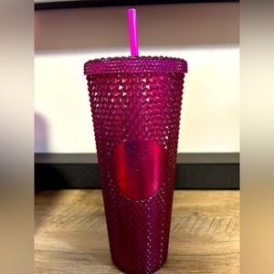 Starbucks Sangria Berry Bling  Studded Tumbler Cup 24 oz Venti 2022 NEW